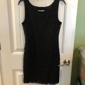 Lace Black Dress